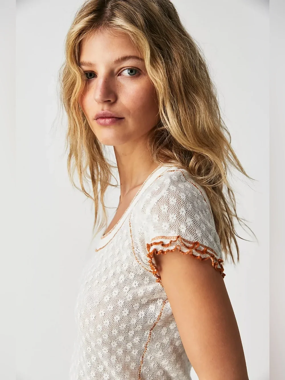NWT! FP Free People Garner Tee Sz Small